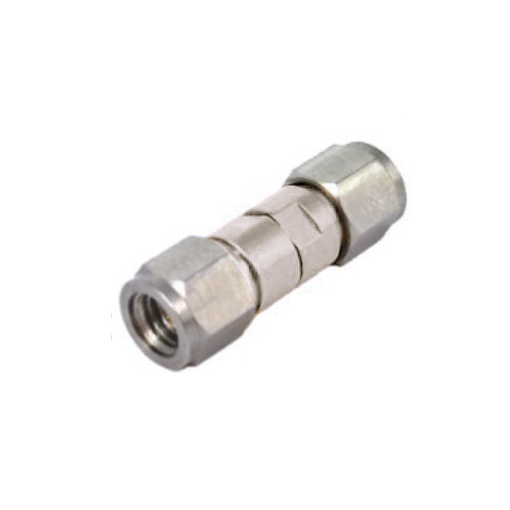 PRF10MM 1.0mm male to 1.0mm male adapter VSWR=1.4 MAX - Precisionrf Electronics