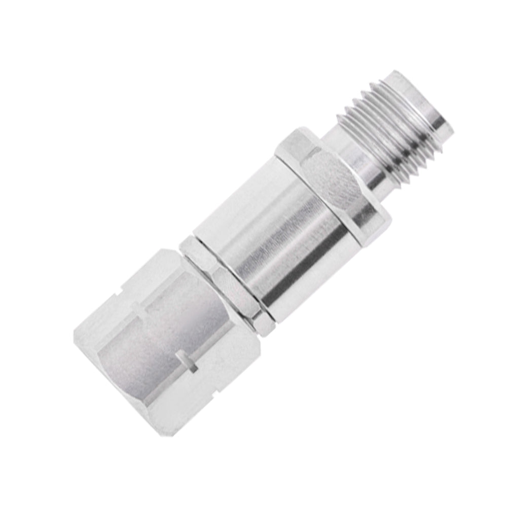PRF24185MF 2.4mm male to 1.85mm female adapter VSWR=1.25 MAX - Precisionrf Electronics