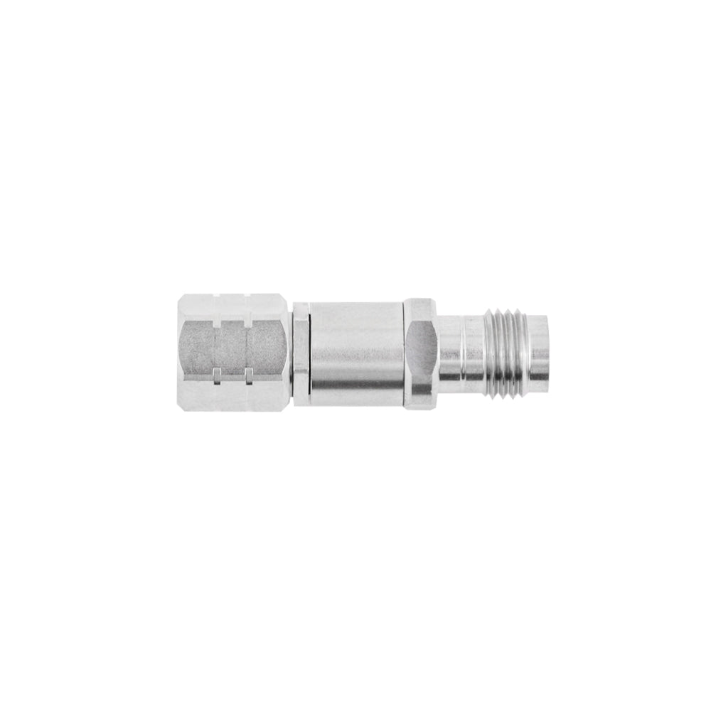 PRF185MF 1.85mm male to female adapter VSWR=1.30 MAX - Precisionrf Electronics