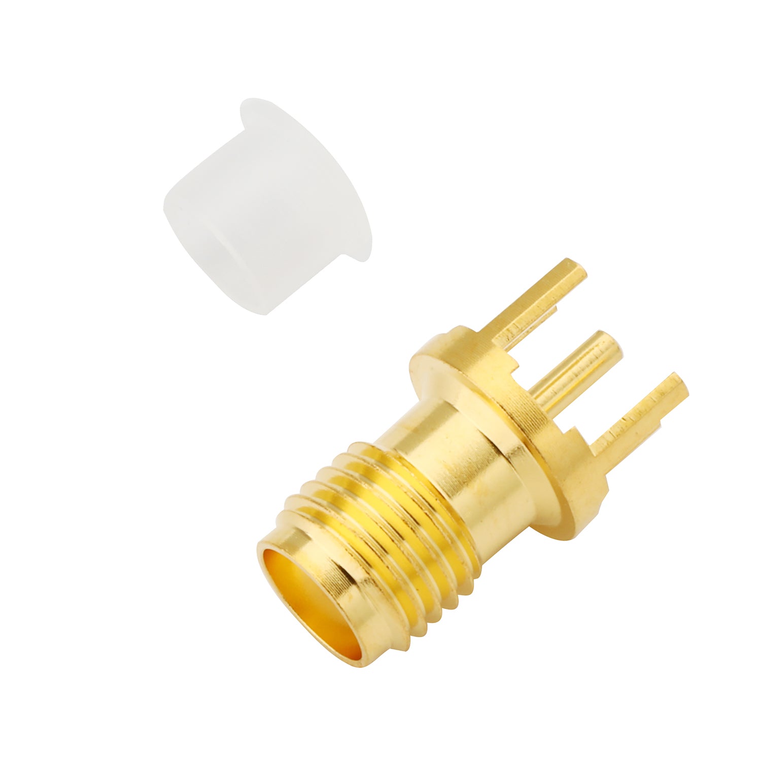 SMA PCB Edge Mount Connector 701201 - Precisionrf Electronics