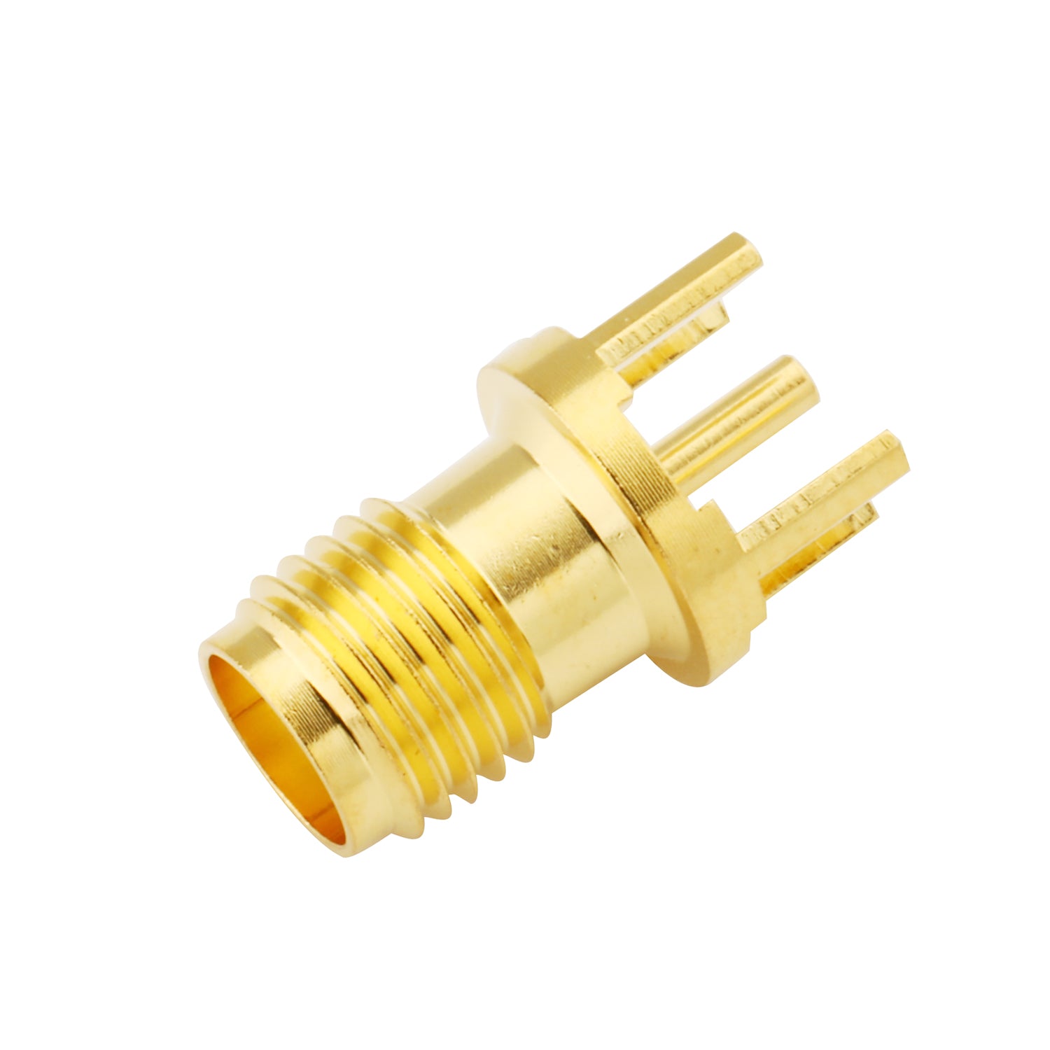 SMA PCB Edge Mount Connector 701231 - Precisionrf Electronics