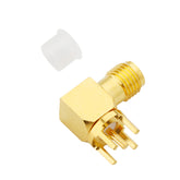SMA PCB Edge Mount Connector 701301 - Precisionrf Electronics