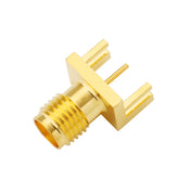 SMA PCB Edge Mount Connector 701801 - Precisionrf Electronics