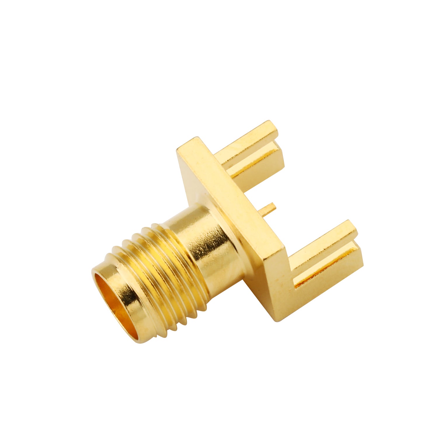 SMA PCB Edge Mount Connector 701841 - Precisionrf Electronics