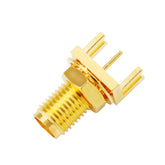 SMA PCB Edge Mount Connector 701871 - Precisionrf Electronics