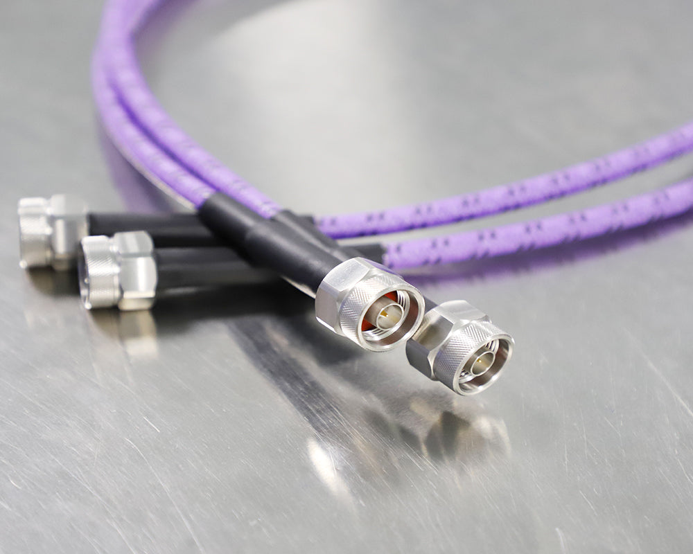 N male to male cable assembly - Precisionrf Electronics