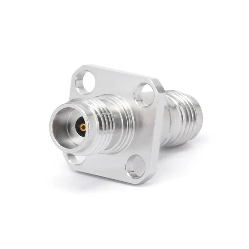 PRF24FFF01  2.4mm Female to Female Flange  Adapter
