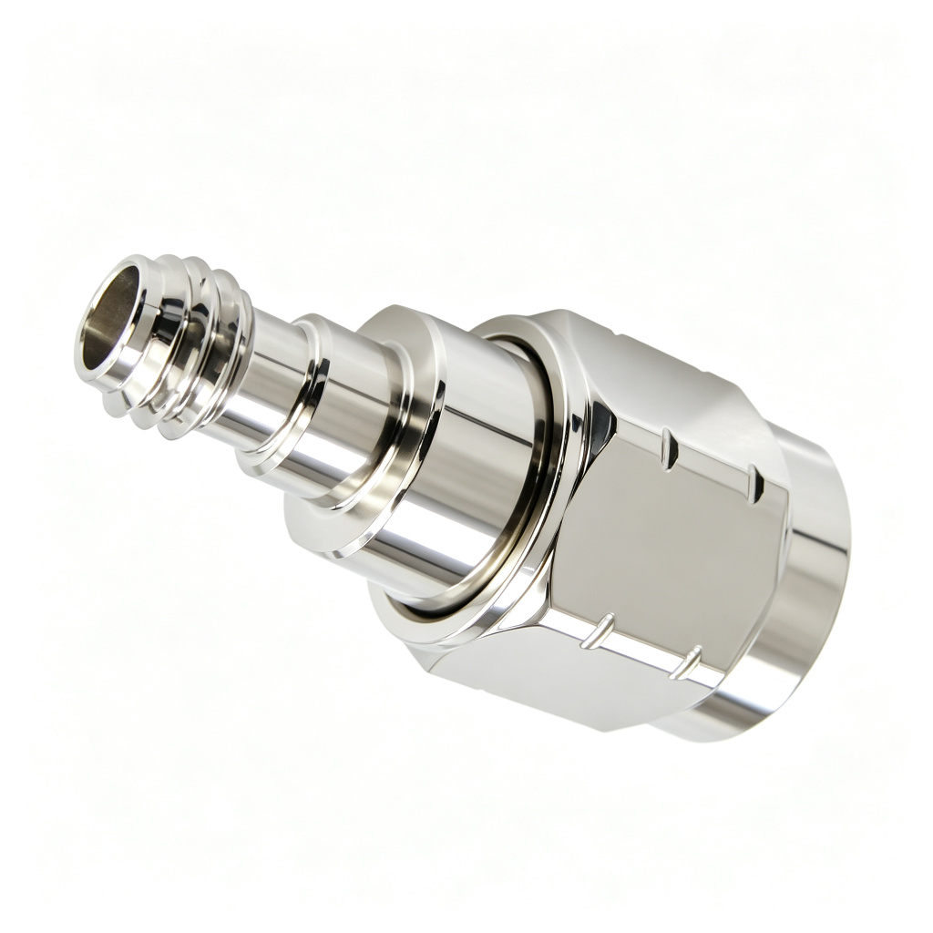 1.0mm Female to 1.85mm Male Adapter VSWR 1.25 67Ghz