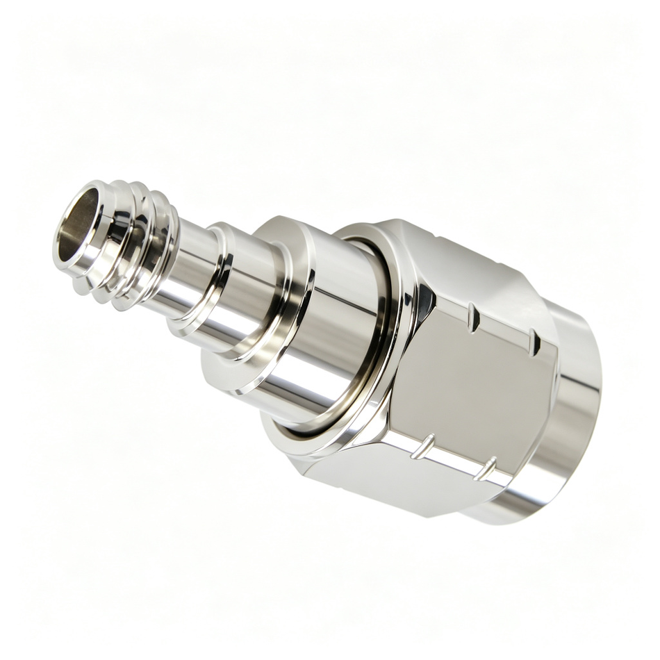 1.0mm Female to 1.85mm Male Adapter VSWR 1.25 67Ghz