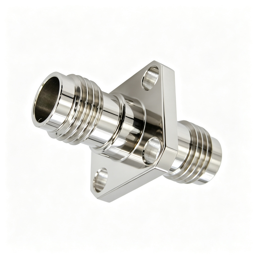 1.85mm Flange Adapter F/F 67Ghz VSWR 1.25