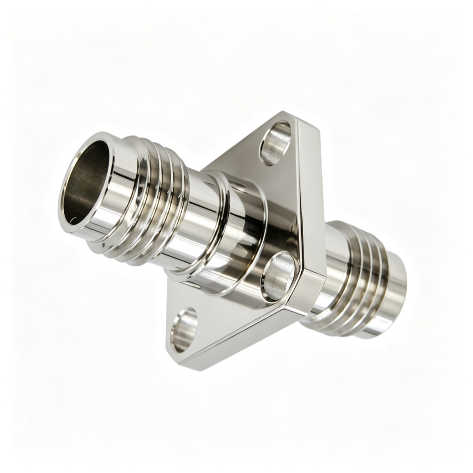 1.85mm Flange Adapter F/F 67Ghz VSWR 1.25