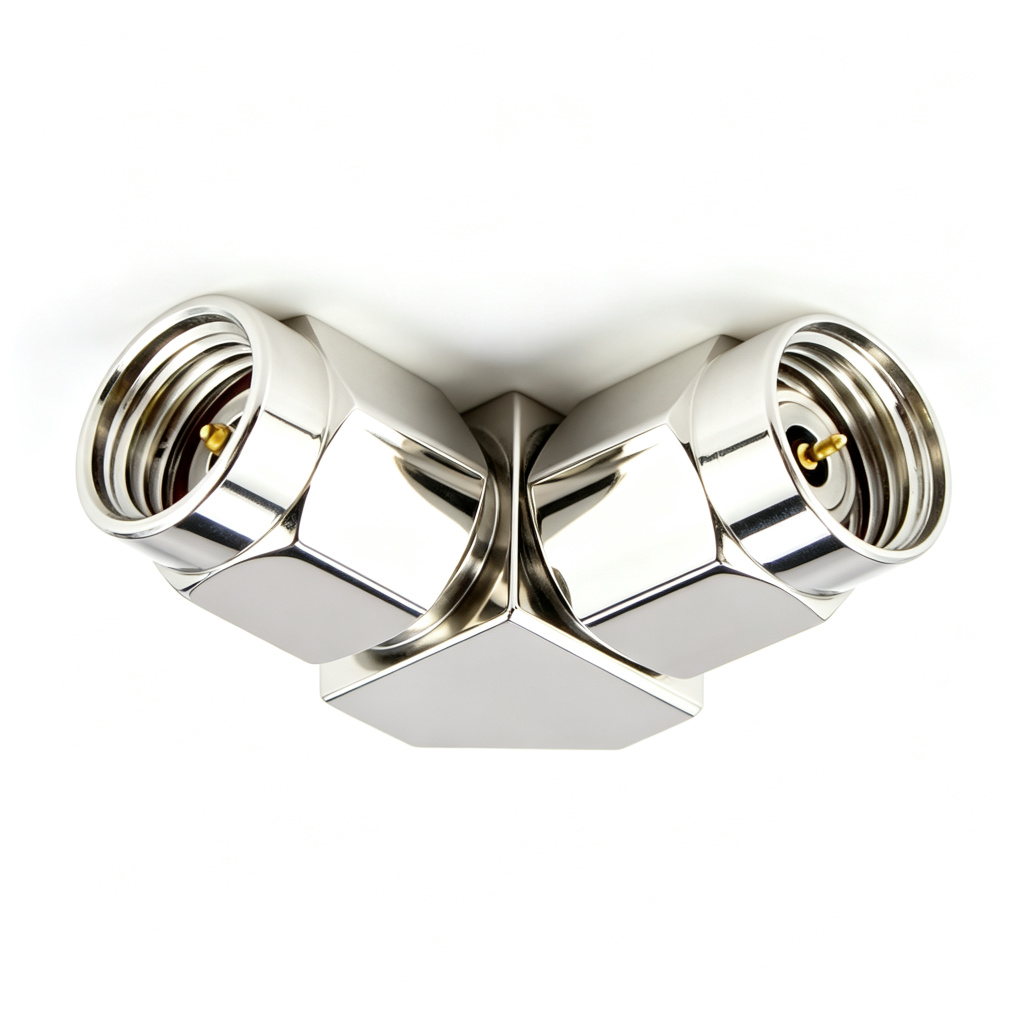 1.85mm Male to 2.92mm Male Right Angle Adapter
