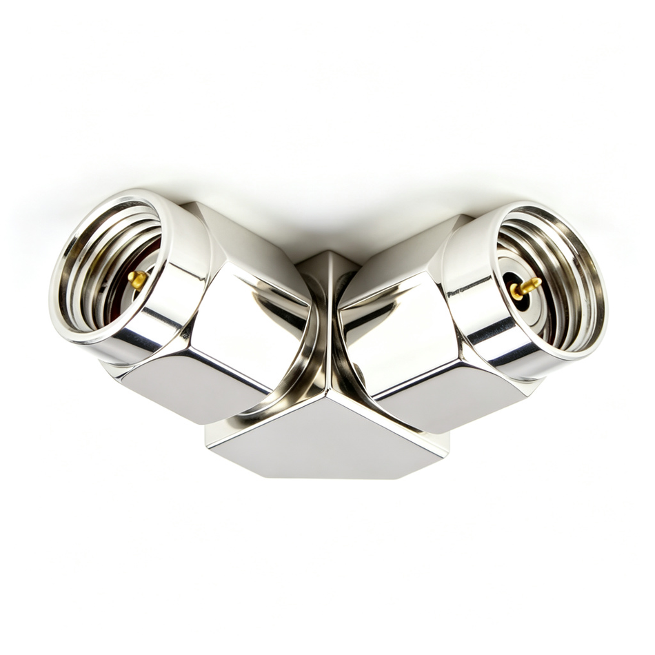 1.85mm Male to 2.92mm Male Right Angle Adapter