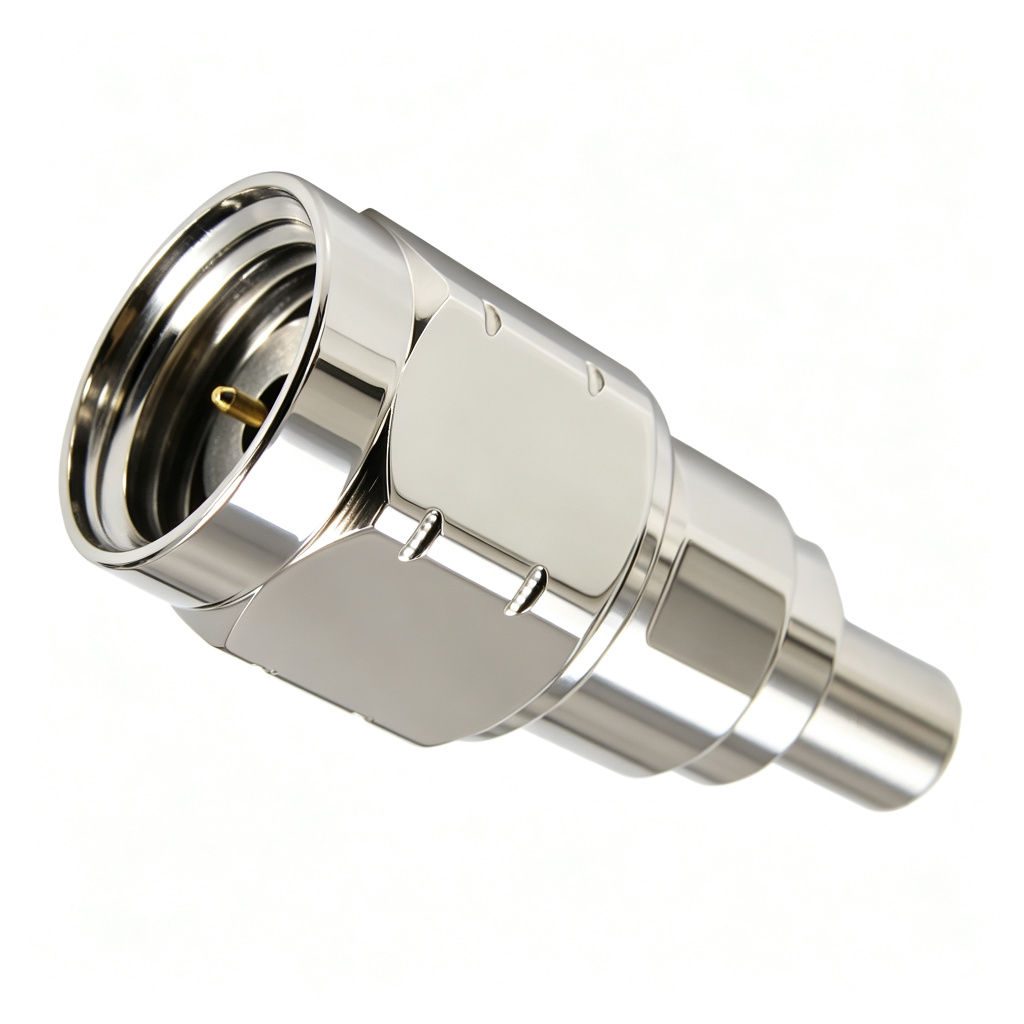 1.85mm Male to MiniSMP Male Full Detente Adapter 67ghz VSWR 1.35