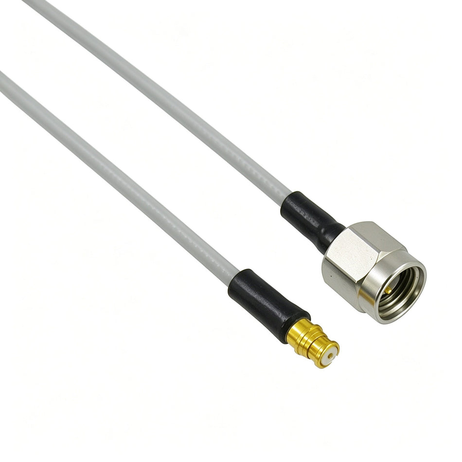 SMP Female to 2.92 Male Low Loss Phase Stable .047 Cable Assembly 40Ghz " PR1185