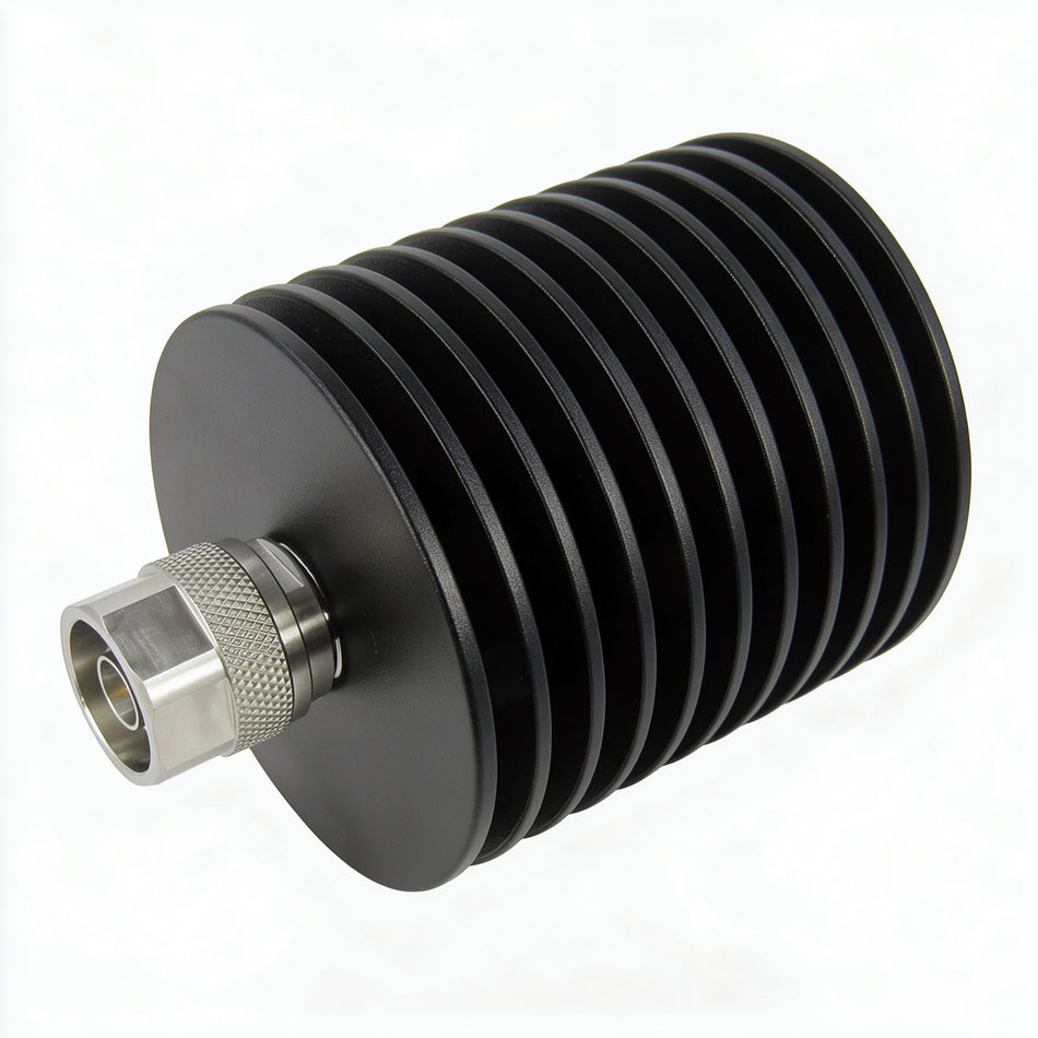 Type N Male to Female Attenuator, DC-18 GHz, 50 W, 30 dB