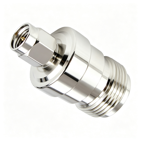 SMA Male to N Female Adapter 11Ghz VSWR 1.15 S Steel