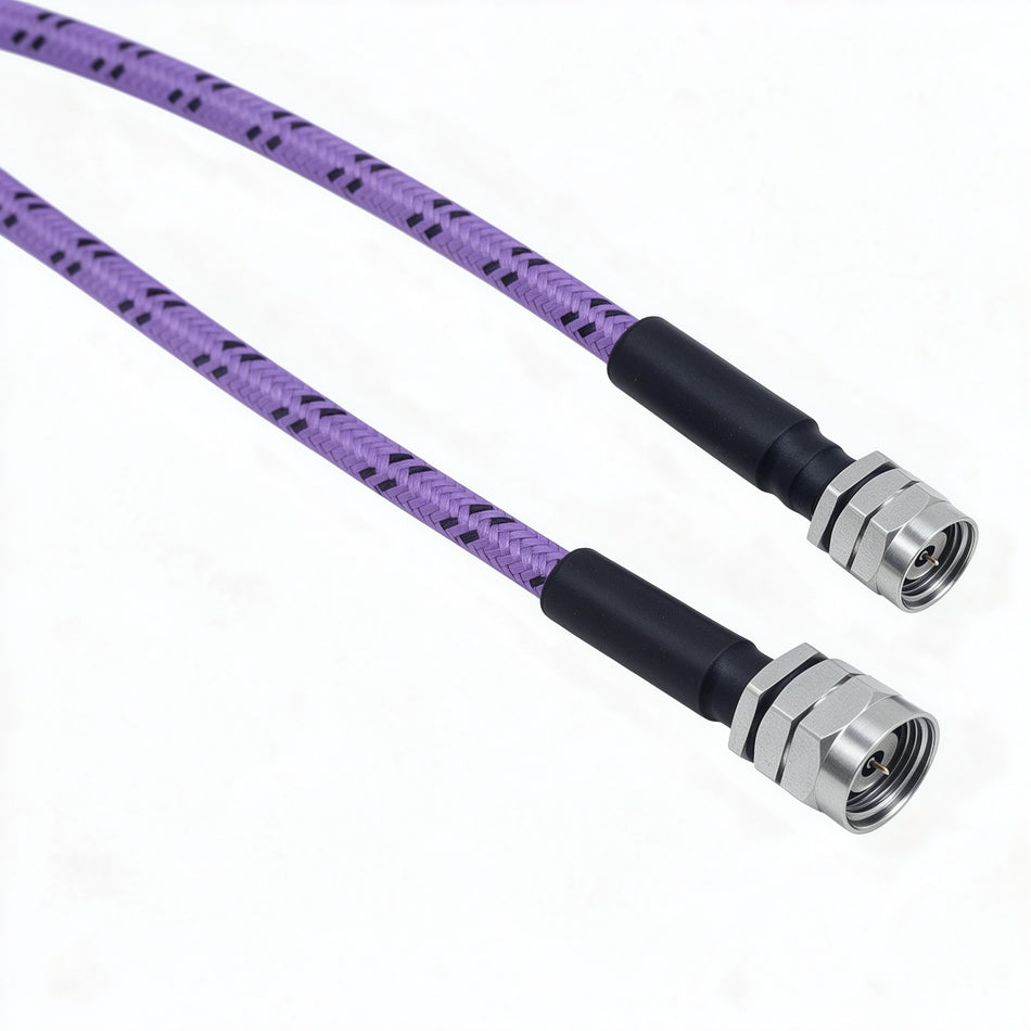 Armored 1.85mm male to 1.85mm Cable Assembly PR952