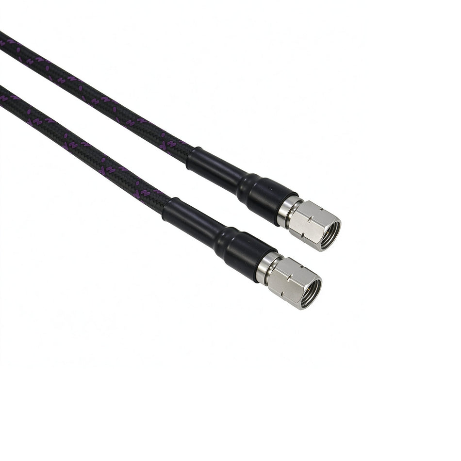 2.4mm male to 2.4mm male  Low loss and Phase Stable Super Flexible Cable Assembly PR999