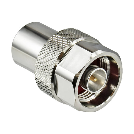 N Type Male Nickel Plated Coaxial Termination 2W