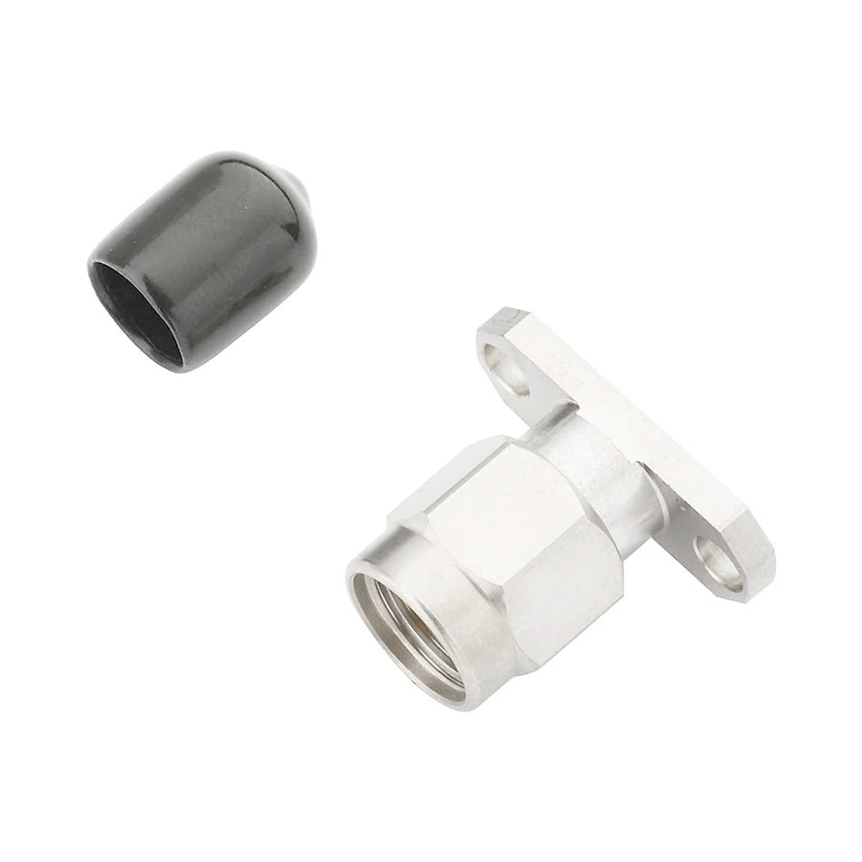 PRSAMM-04 SMA Male Bulkhead Flange Connector 10 PCS