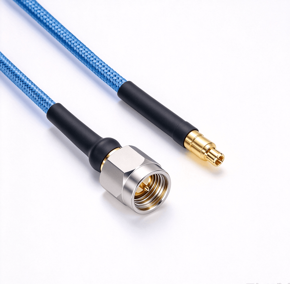Cable SMP female to SMA male 086 Flexible  cable  10" PR1248